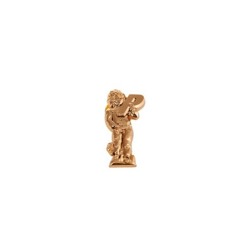 Palace CHERUB PIN BADGE ANTIQUE GOLD