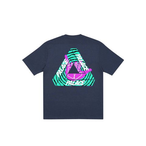 Palace TRI-ZOOTED SHAKKA T-SHIRT NAVY - Colorway
