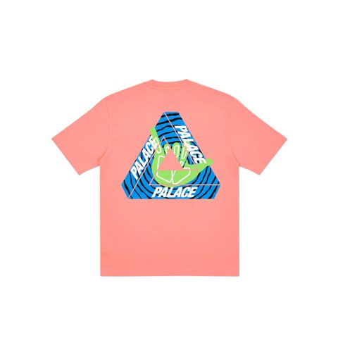 Palace TRI-ZOOTED SHAKKA T-SHIRT PINK - Colorway
