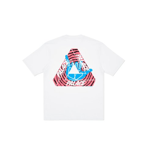 Palace TRI-ZOOTED SHAKKA T-SHIRT WHITE - Colorway