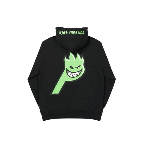 Palace LIVE TO BUN HOOD BLACK - Colorway