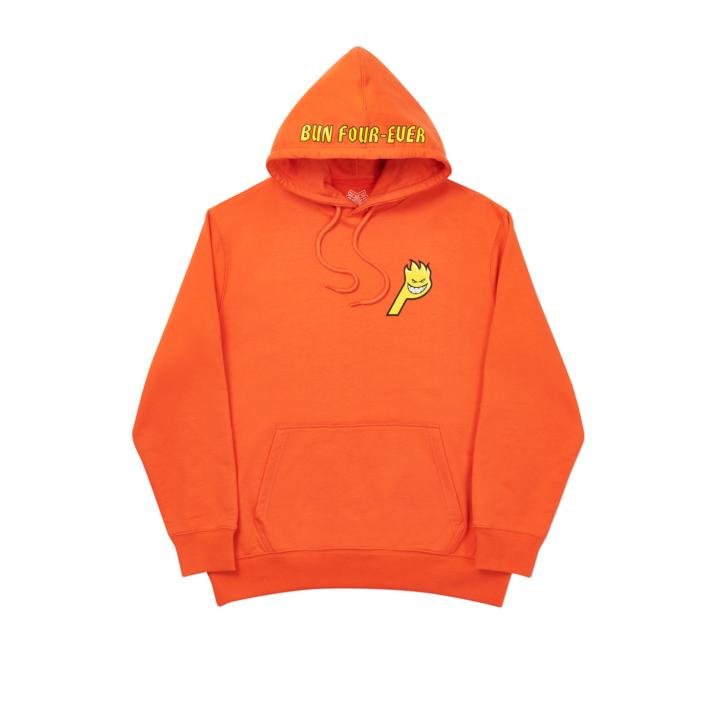 LIVE TO BUN HOOD DARK ORANGE