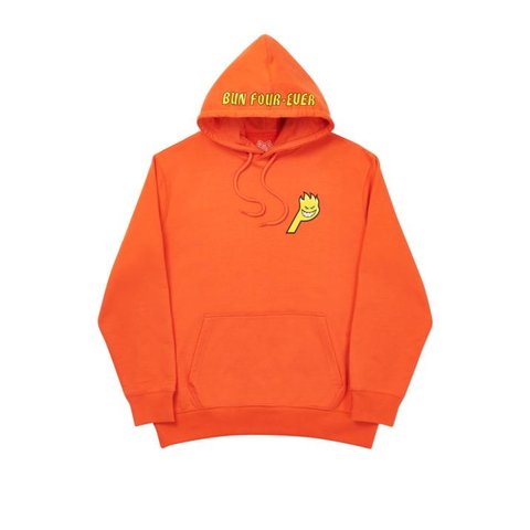 LIVE TO BUN HOOD DARK ORANGE