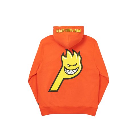 Palace LIVE TO BUN HOOD DARK ORANGE - Colorway