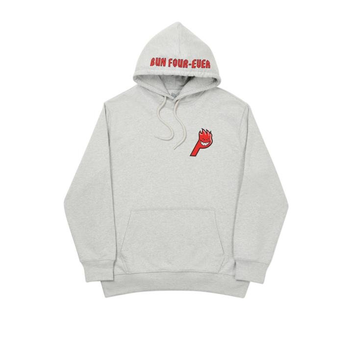 LIVE TO BUN HOOD GREY MARL