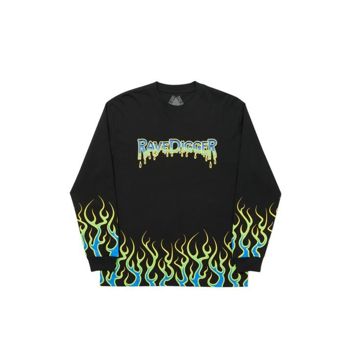 RAVEDIGGER LONGSLEEVE BLACK