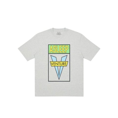 ASLEEP TO VENTURE T-SHIRT GREY MARL