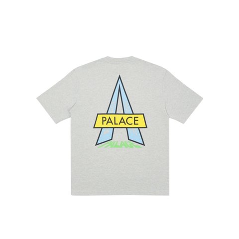 Palace ASLEEP TO VENTURE T-SHIRT GREY MARL - Colorway