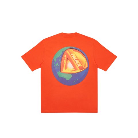 Palace CORE T-SHIRT DARK ORANGE - Colorway
