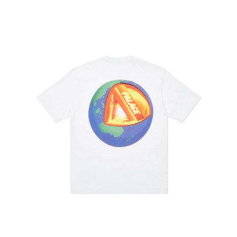 Palace CORE T-SHIRT WHITE - Colorway