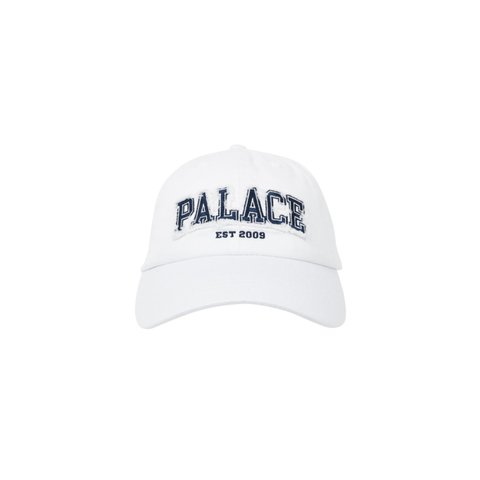 Palace EST 2009 6-PANEL WHITE - Colorway