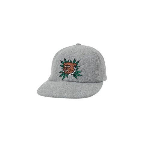WEED BULLDOG WOOL 6-PANEL GREY