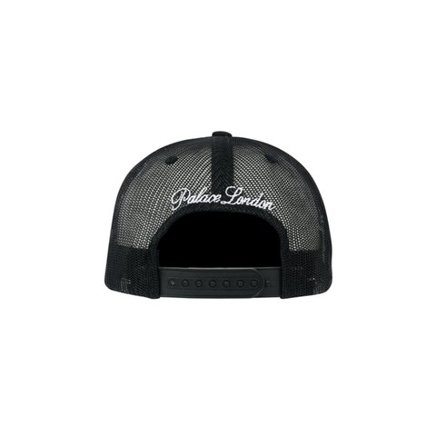 Palace DIRTY TRUCKER HAT BLACK - Colorway