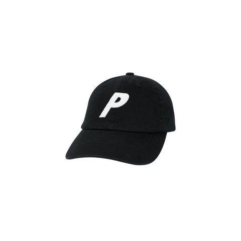 P 6-PANEL BLACK
