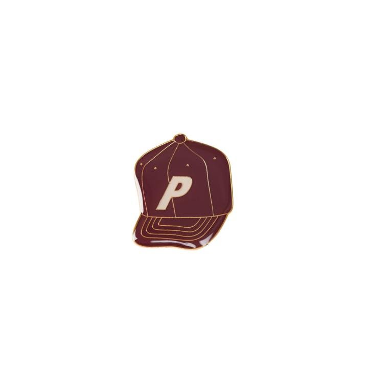 STADIUM HAT PIN BADGE BROWN