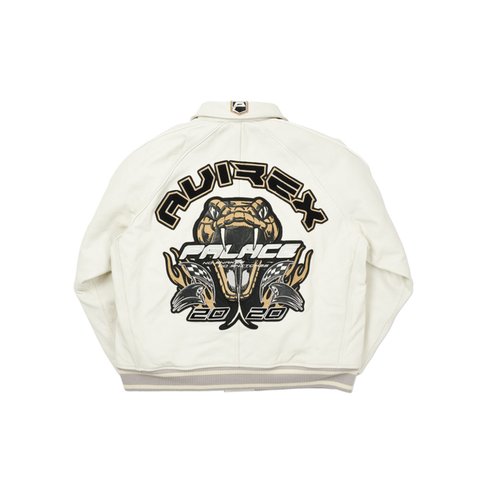 Palace PALACE AVIREX NO SNAKES JACKET WHITE - Colorway