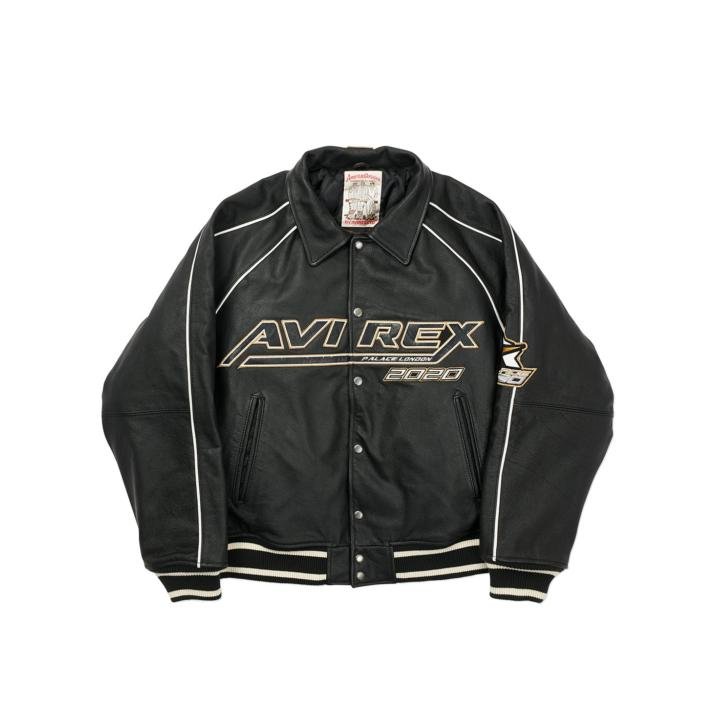 PALACE AVIREX NO SNAKES JACKET BLACK