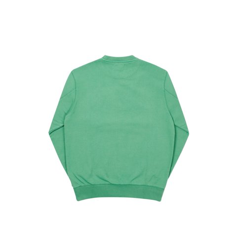 Palace BASICALLY A CREW WASHED GREEN - Colorway