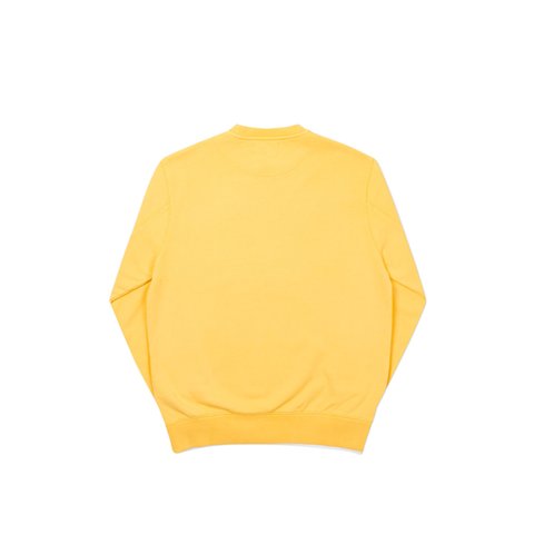 Palace BASICALLY A CREW WASHED AMBER - Colorway