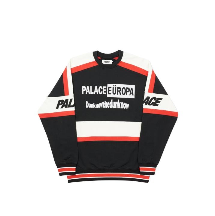 PALACE EUROPA CREW BLACK