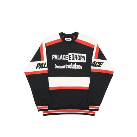 PALACE EUROPA CREW BLACK