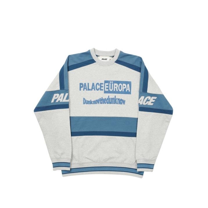 PALACE EUROPA CREW GREY MARL
