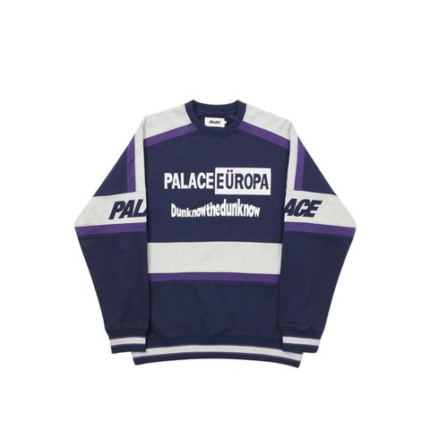 PALACE EUROPA CREW NAVY