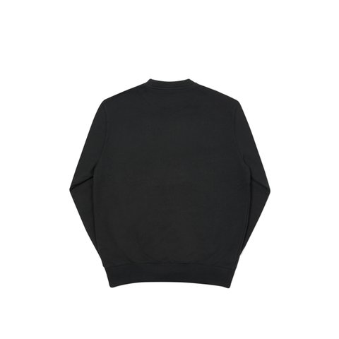 Palace ICH BUN CREW BLACK - Colorway