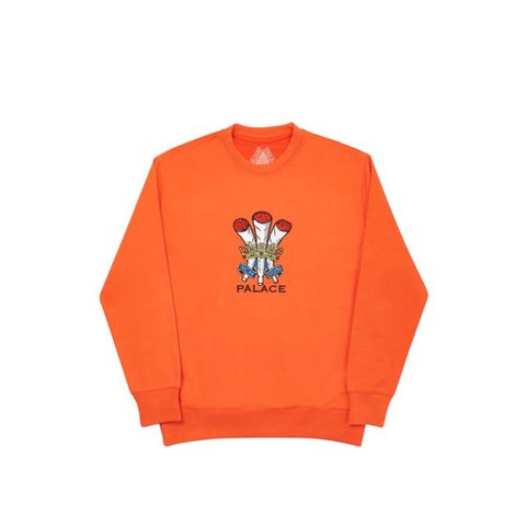 ICH BUN CREW DARK ORANGE