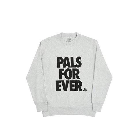 PALS CREW GREY MARL
