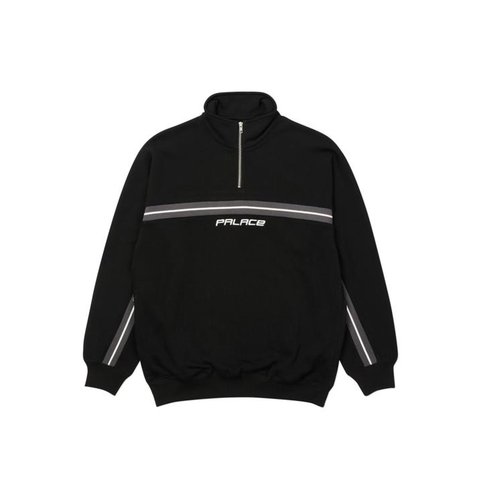 INSERT 1/4 ZIP BLACK