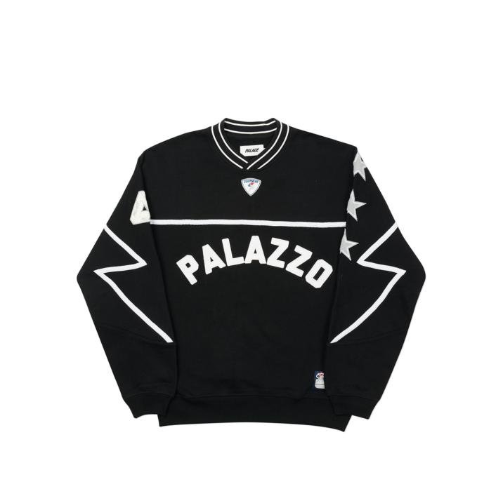 PALAZZO CREW BLACK