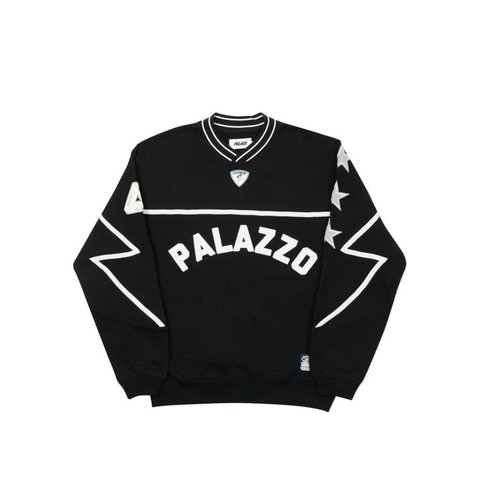 PALAZZO CREW BLACK