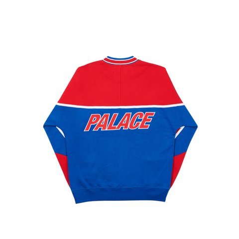 Palace PALAZZO CREW RED / BLUE - Colorway