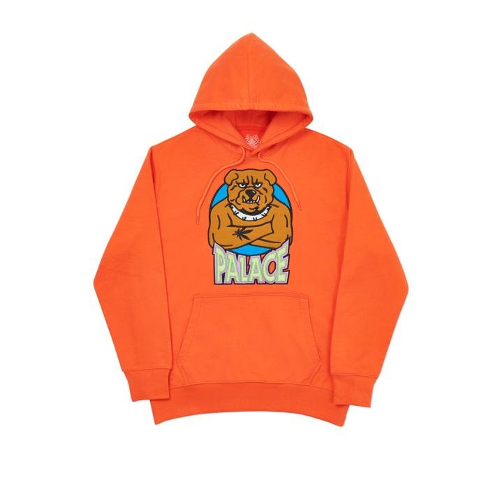 BULLDOG HOOD DARK ORANGE