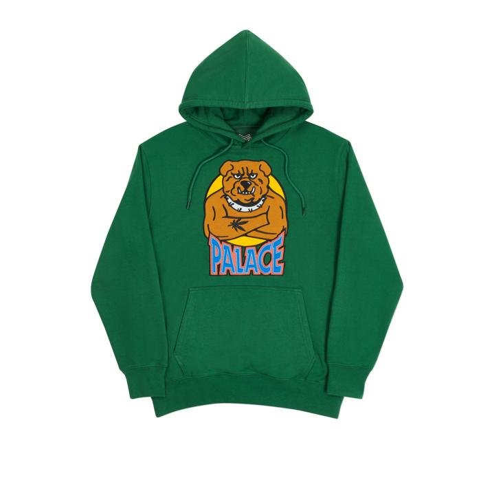 BULLDOG HOOD GREEN