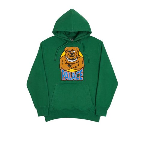 BULLDOG HOOD GREEN