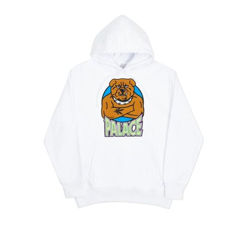BULLDOG HOOD WHITE