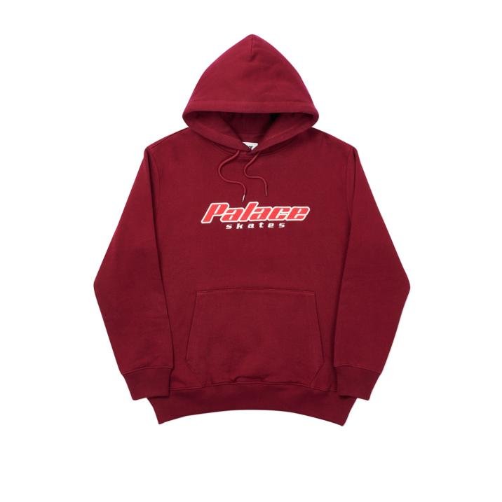 PALACE SKATES DOMINATES HOOD BURGUNDY