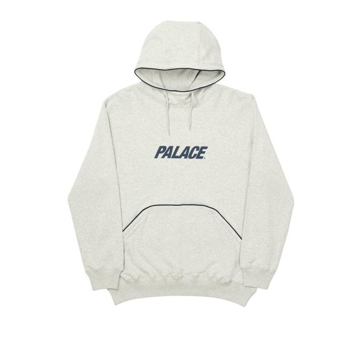 PIPELINE HOOD GREY MARL