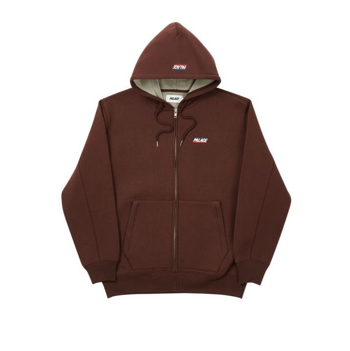ARD QUALITY ZIP HOOD BROWN