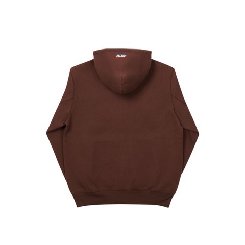Palace ARD QUALITY ZIP HOOD BROWN - Colorway