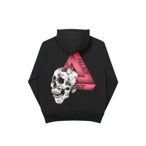 Palace TRI-CRUSHER HOOD BLACK - Colorway