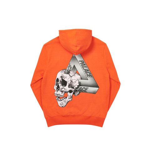 Palace TRI-CRUSHER HOOD DARK ORANGE - Colorway