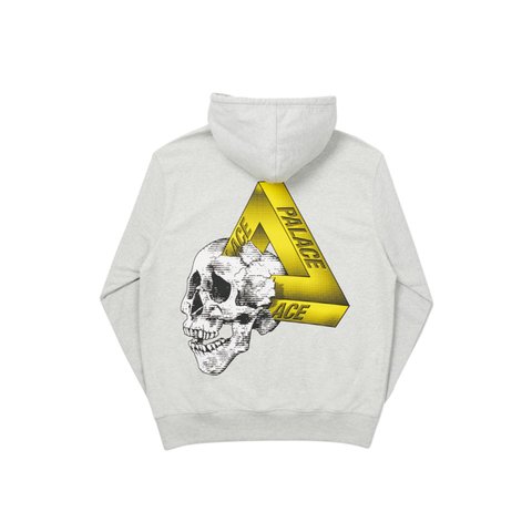 Palace TRI-CRUSHER HOOD GREY - Colorway