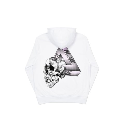 Palace TRI-CRUSHER HOOD WHITE - Colorway
