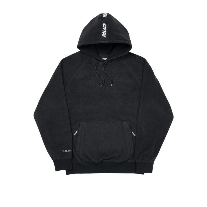 WARM MIT TECH POLARTEC HOOD BLACK