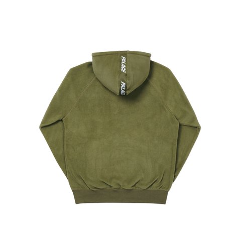 Palace WARM MIT TECH POLARTEC HOOD OLIVE - Colorway