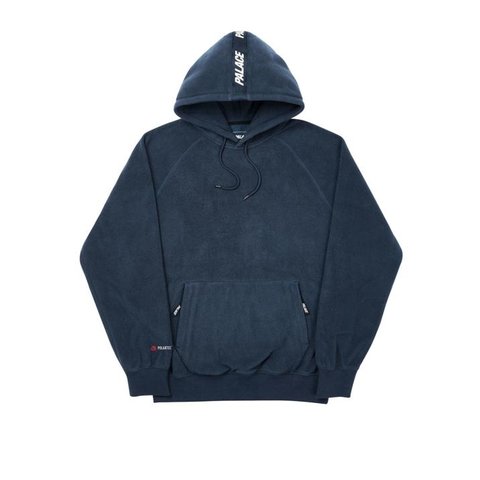 WARM MIT TECH POLARTEC HOOD NAVY