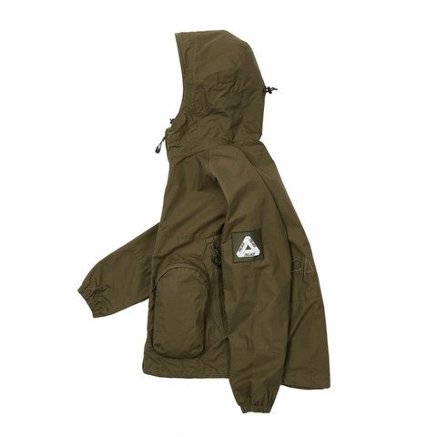 CELL NET JACKET OLIVE